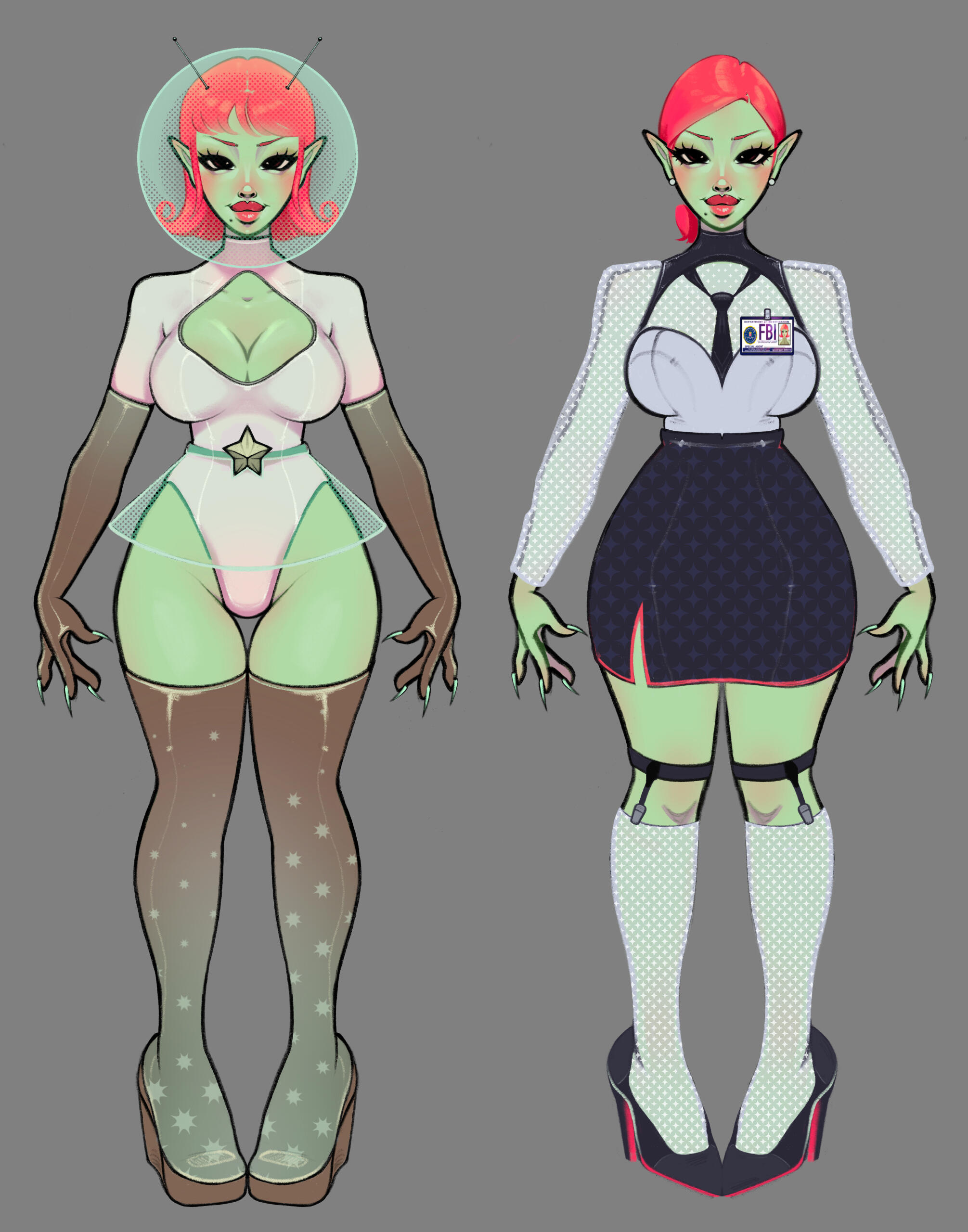 Halley Outfit Reference